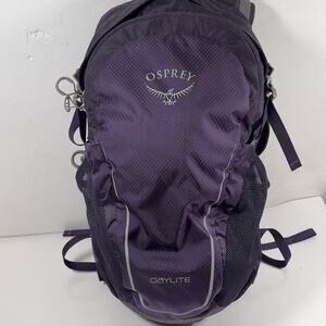 Osprey Daylite Commuter Backpack Laptop College Hiking H20 Purple Black Tote
